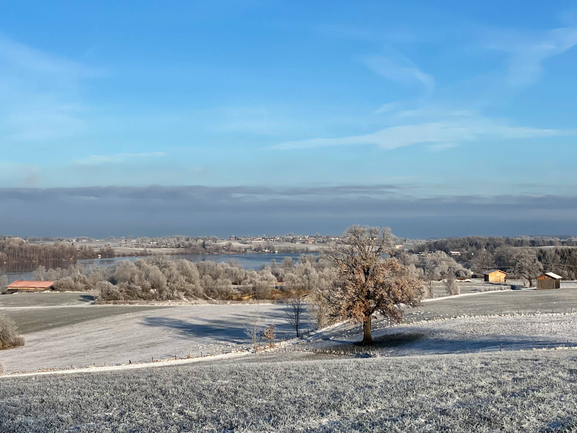 Blick auf den Riegsee