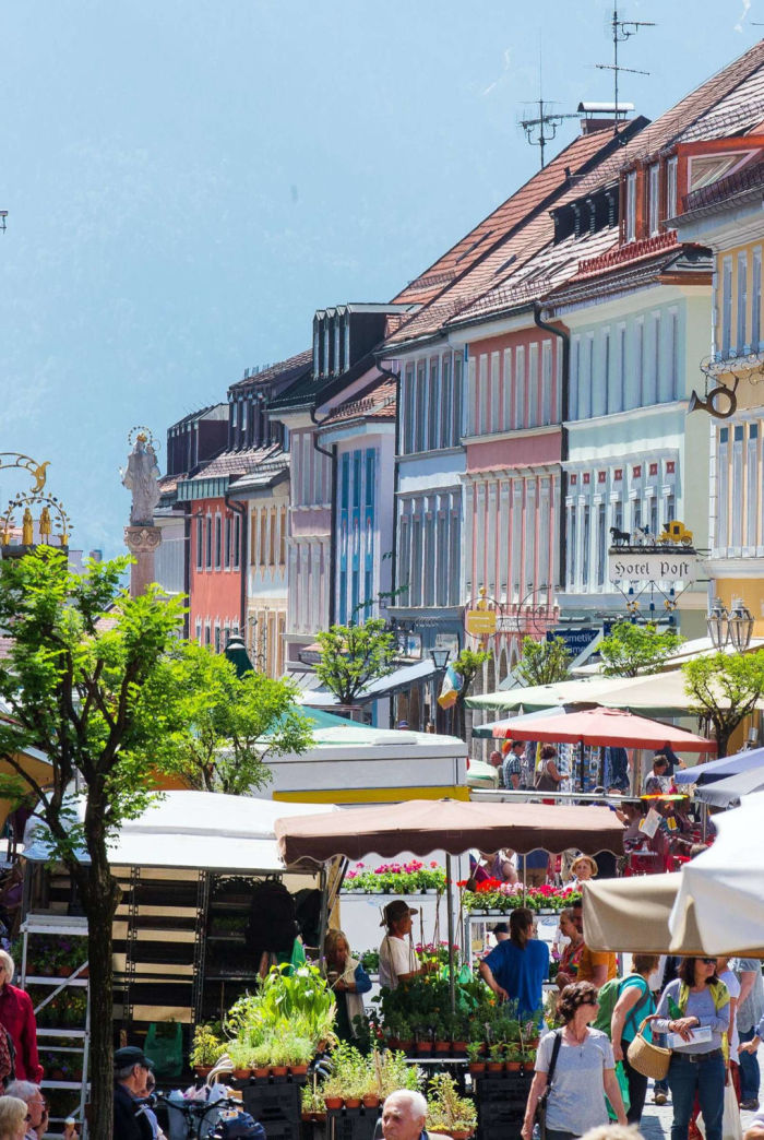 Wochenmarkt in Murnau